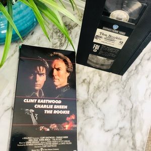 The Rookie (VHS) Clint Eastwood, Charlie Sheen